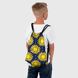 Рюкзак-мешок Солнечный паттерн, цвет: 3D-принт — фото 2