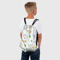 Рюкзак-мешок Рыбоптицы, цвет: 3D-принт — фото 2