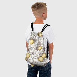 Рюкзак-мешок Лимоны - винтаж графика: паттерн, цвет: 3D-принт — фото 2