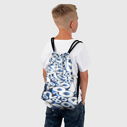 Рюкзак-мешок Цифровая брусчатка, цвет: 3D-принт — фото 2