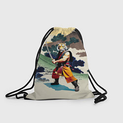 Рюкзак-мешок Tiger samurai - Japan - neural network, цвет: 3D-принт