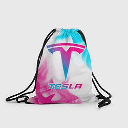 Рюкзак-мешок Tesla neon gradient style, цвет: 3D-принт