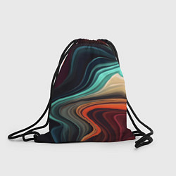 Рюкзак-мешок Малахитовая, цвет: 3D-принт