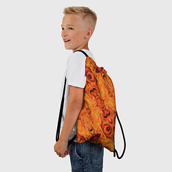 Рюкзак-мешок Огненный идол, цвет: 3D-принт — фото 2