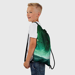 Рюкзак-мешок Космическая буря, цвет: 3D-принт — фото 2