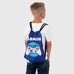 Рюкзак-мешок Димон геймер, цвет: 3D-принт — фото 2