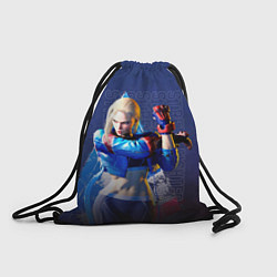Рюкзак-мешок Street Fighter 6: Cammy, цвет: 3D-принт