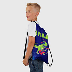 Рюкзак-мешок Влад рокозавр, цвет: 3D-принт — фото 2