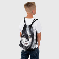 Рюкзак-мешок Аниме девушка-лиса, цвет: 3D-принт — фото 2