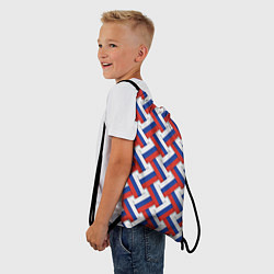Рюкзак-мешок Россия - плетёнка, цвет: 3D-принт — фото 2