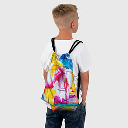 Рюкзак-мешок Красочный принт, цвет: 3D-принт — фото 2