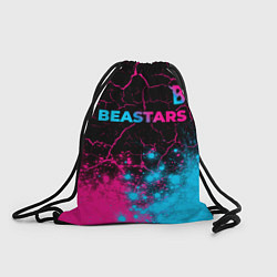 Рюкзак-мешок Beastars - neon gradient: символ сверху, цвет: 3D-принт