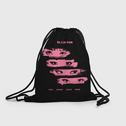 Рюкзак-мешок Blackpink Eyes, цвет: 3D-принт