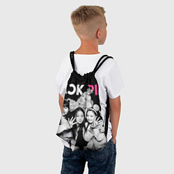 Рюкзак-мешок Blackpink funny girls, цвет: 3D-принт — фото 2