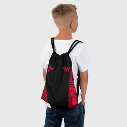 Рюкзак-мешок T1 форма red, цвет: 3D-принт — фото 2