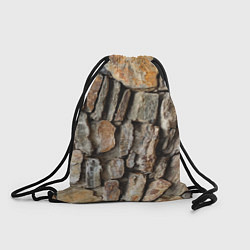 Рюкзак-мешок Каменный стиль, цвет: 3D-принт
