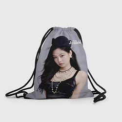 Рюкзак-мешок Blackpink Lady Jennie Kim, цвет: 3D-принт