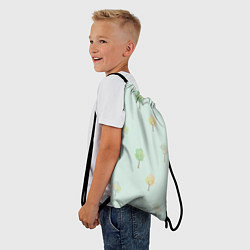 Рюкзак-мешок Деревца, цвет: 3D-принт — фото 2