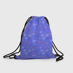 Рюкзак-мешок Морской паттерн, цвет: 3D-принт