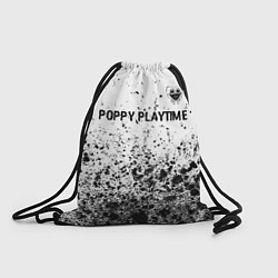 Рюкзак-мешок Poppy Playtime glitch на светлом фоне: символ свер, цвет: 3D-принт