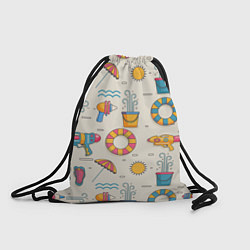 Рюкзак-мешок Vibe summer, цвет: 3D-принт