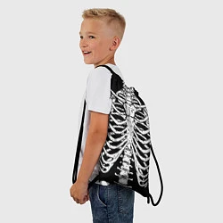 Рюкзак-мешок Skeleton ribs, цвет: 3D-принт — фото 2