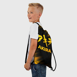 Рюкзак-мешок Akira - gold gradient, цвет: 3D-принт — фото 2