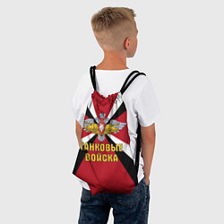 Рюкзак-мешок Танковые Войска - герб, цвет: 3D-принт — фото 2