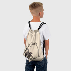 Рюкзак-мешок Лягушка - Ито Джакучу, цвет: 3D-принт — фото 2