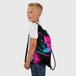 Рюкзак-мешок Danganronpa - neon gradient, цвет: 3D-принт — фото 2