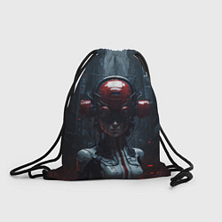 Рюкзак-мешок Киберведьма, цвет: 3D-принт