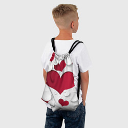 Рюкзак-мешок С любовью для вас, цвет: 3D-принт — фото 2