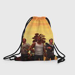 Рюкзак-мешок Лето GTA 5, цвет: 3D-принт