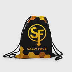 Рюкзак-мешок Sally Face - gold gradient, цвет: 3D-принт