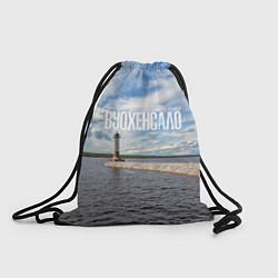 Рюкзак-мешок Маяк на Ладоге, цвет: 3D-принт