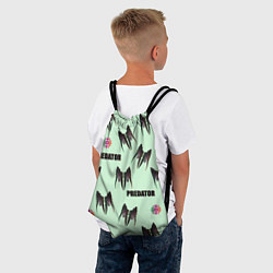 Рюкзак-мешок Хищник - логотип, цвет: 3D-принт — фото 2
