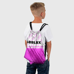 Рюкзак-мешок Roblox pro gaming: символ сверху, цвет: 3D-принт — фото 2