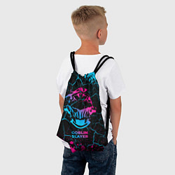 Рюкзак-мешок Goblin Slayer - neon gradient, цвет: 3D-принт — фото 2