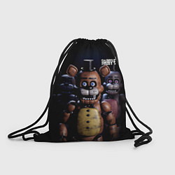 Рюкзак-мешок Five Nights at Freddys персонажи, цвет: 3D-принт