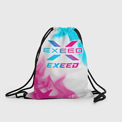 Рюкзак-мешок Exeed neon gradient style, цвет: 3D-принт