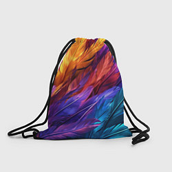 Рюкзак-мешок Яркие крылья, цвет: 3D-принт