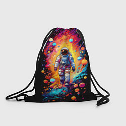 Рюкзак-мешок Астронавт на прогулке, цвет: 3D-принт