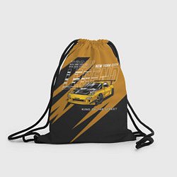 Рюкзак-мешок Любителям гонок, цвет: 3D-принт
