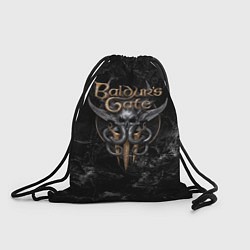 Мешок для обуви Baldurs Gate 3 dark logo