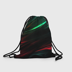 Рюкзак-мешок Dark red and green, цвет: 3D-принт