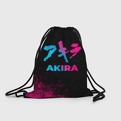 Рюкзак-мешок Akira - neon gradient, цвет: 3D-принт