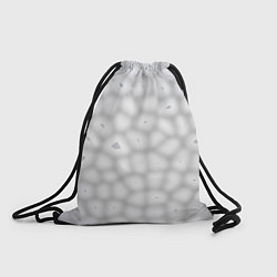 Рюкзак-мешок Размытый сетчатый узор, цвет: 3D-принт