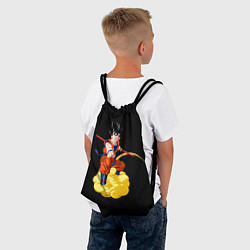 Рюкзак-мешок Гоку на облаке, цвет: 3D-принт — фото 2