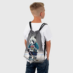 Рюкзак-мешок Panda striker of the Florida Panthers, цвет: 3D-принт — фото 2