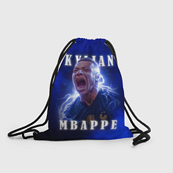 Рюкзак-мешок Килиан Мбаппе сборная Франции, цвет: 3D-принт